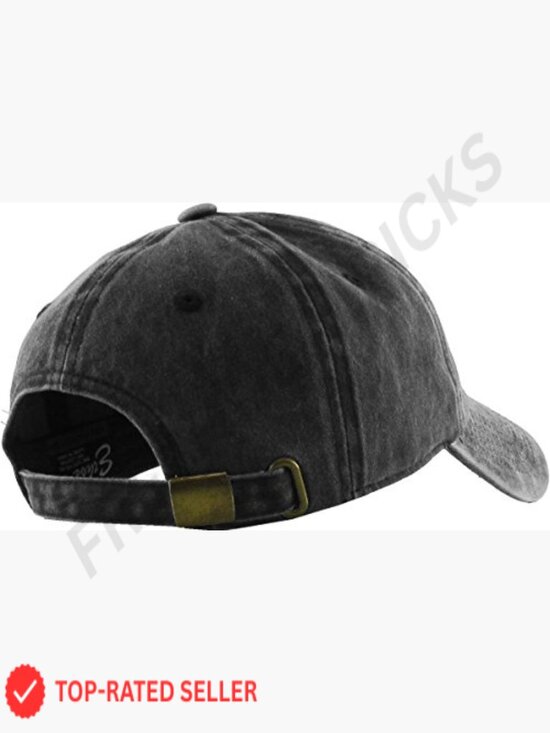 Classic Unisex Cotton Adjustable Low Crown Baseball Cap - Dad Hat